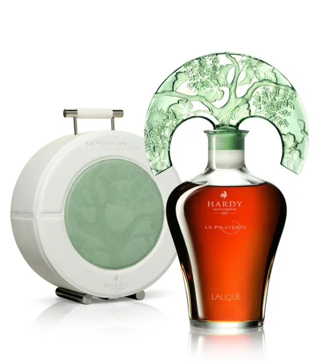Hardy Cognac: Printemps - Frühling / 41 % vol / 0,7 Liter-Flasche in Lederkoffer