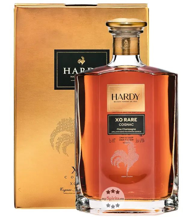 Hardy Cognac X.O. Rare / 40 % vol / 0,7 Liter-Flasche