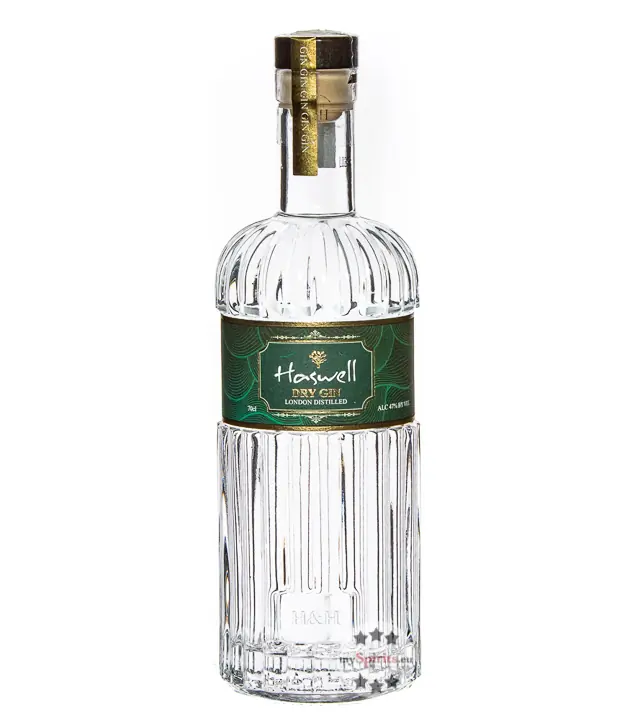 Haswell London Distilled Dry Gin / 47 % vol. / 0,7 Liter-Flasche