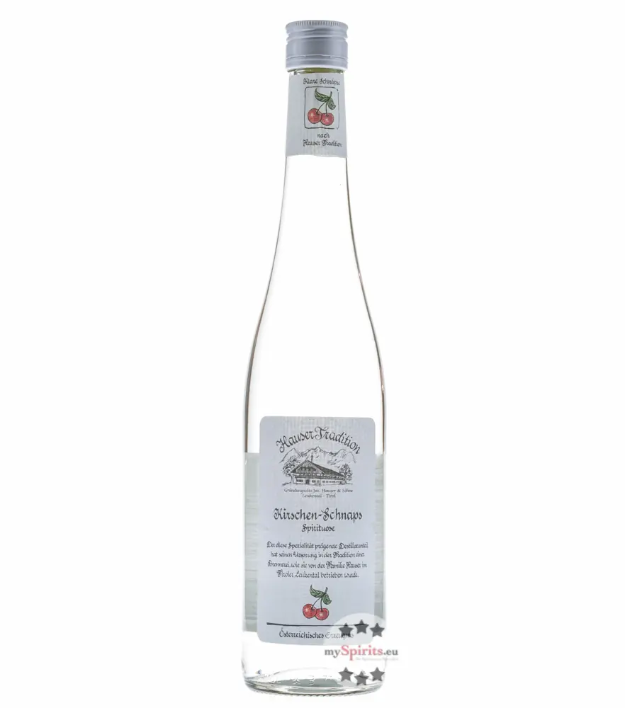 Hauser Tradition Kirsch Schnaps / 35% Vol. / 0,7 Liter-Flasche