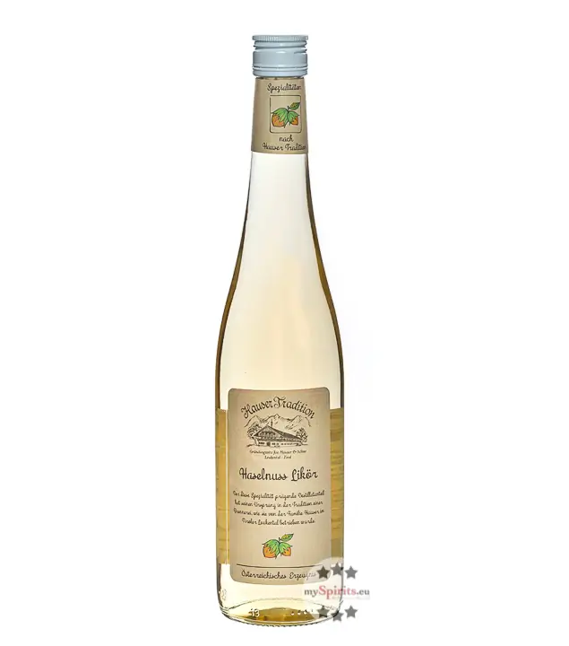 Hauser Tradition Haselnuss Likör / 18% Vol. / 0,7 Liter-Flasche