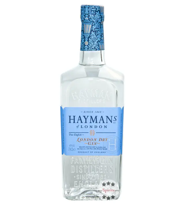 Hayman's London Dry Gin / 41,2 % vol. / 0,7 Liter-Flasche 