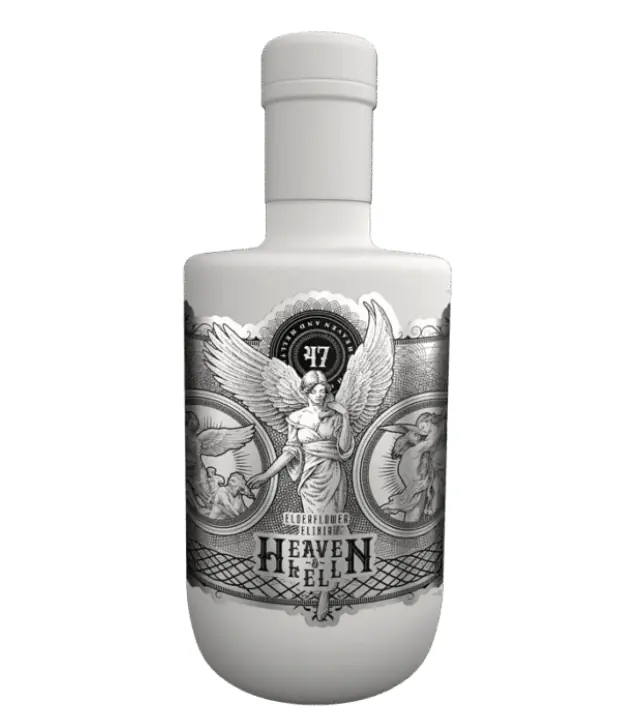 Heaven & Hell Elderflower Elixir Distilled Gin / 40 % vol / 0,7 Liter-Flasche
