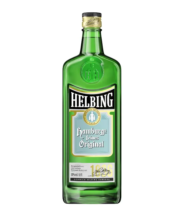 Helbing Hamburgs feiner Kümmel Der Echte / 35 % Vol. / 0,7 Liter-Flasche