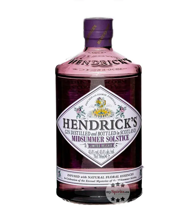 Hendrick's Gin Midsummer Solstice / 43,4 % Vol. / 0,7 Liter-Flasche