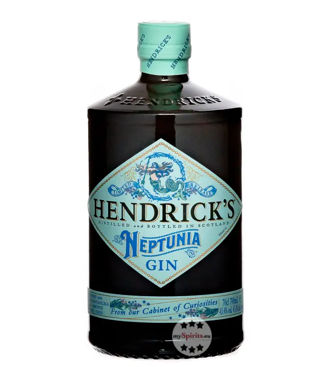 Hendrick’s Neptunia Gin / 43,4 % Vol. / 0,7 Liter-Flasche
