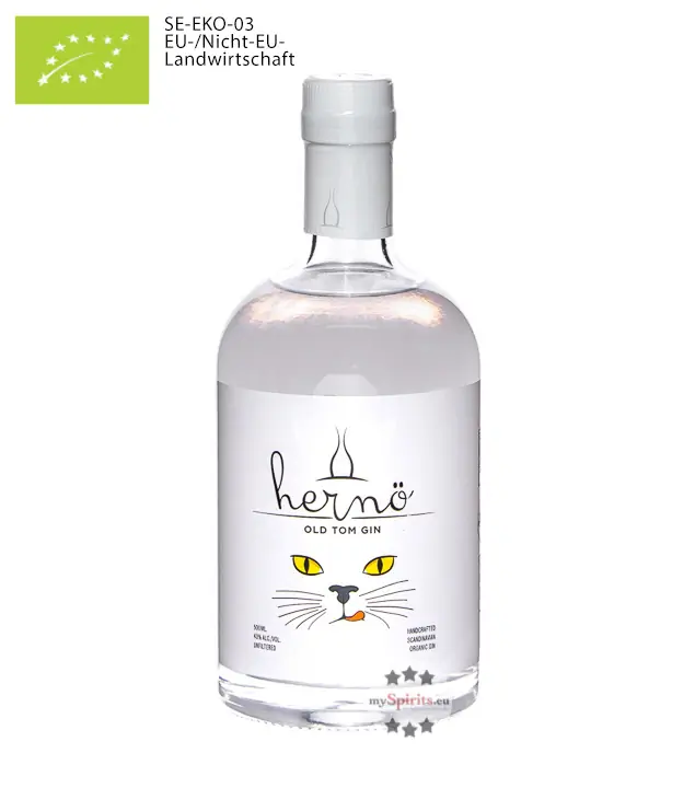 Hernö Old Tom Gin Bio / 43 % Vol. / 0,5 Liter-Flasche