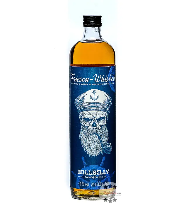 Hillbilly Friesen-Whiskey / 40 % Vol. / 0,7 Liter-Flasche