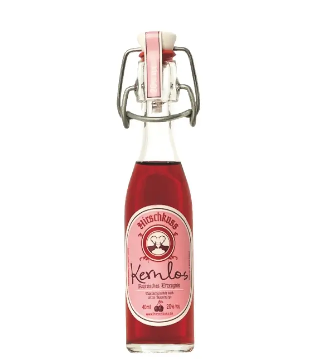 Hirschkuss Kernlos Zwetschgenlikör Miniatur / 20 % vol / 0,04 Liter-Flasche