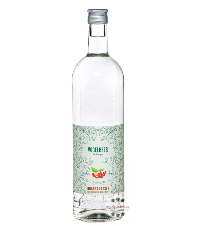 Hochstrasser: Vogelbeerschnaps / 38 % Vol. / 1,0 Liter-Flasche