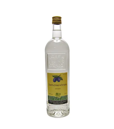 Hochstrasser: Zwetschkenschnaps / 38% Vol. / 1,0 Liter - Flasche