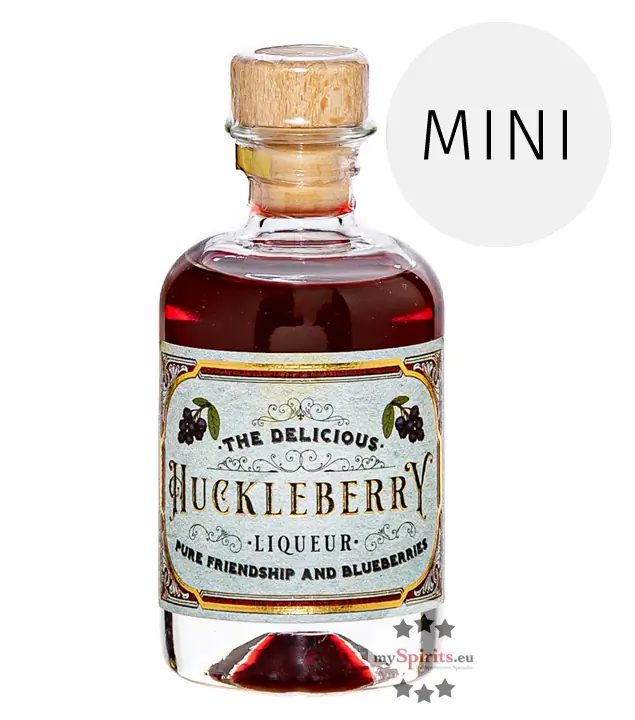 The Delicious Huckleberry Liqueur Miniatur / 22 % Vol. / 0,04 Liter-Flasche