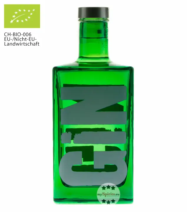 Humbel Clouds Gin Bio - Aromatischer Gin aus der Schweiz / 42 % vol. 0,7 Liter-Flasche
