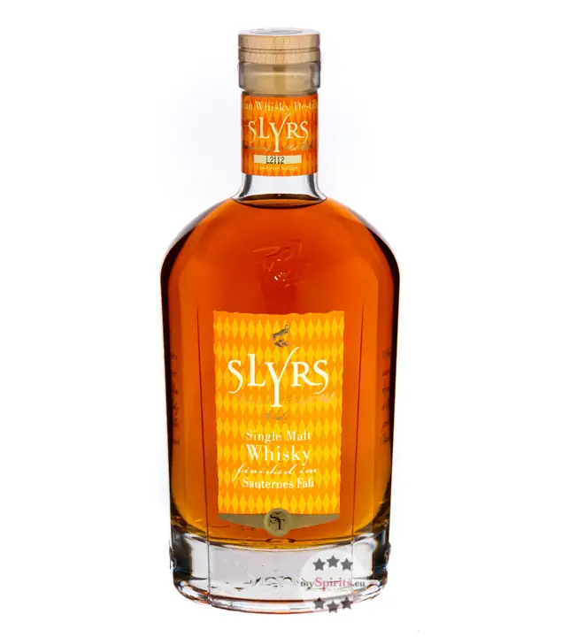 Slyrs Sauternes Fass Finish Whisky / 46 % Vol. / 0,7 Liter-Flasche