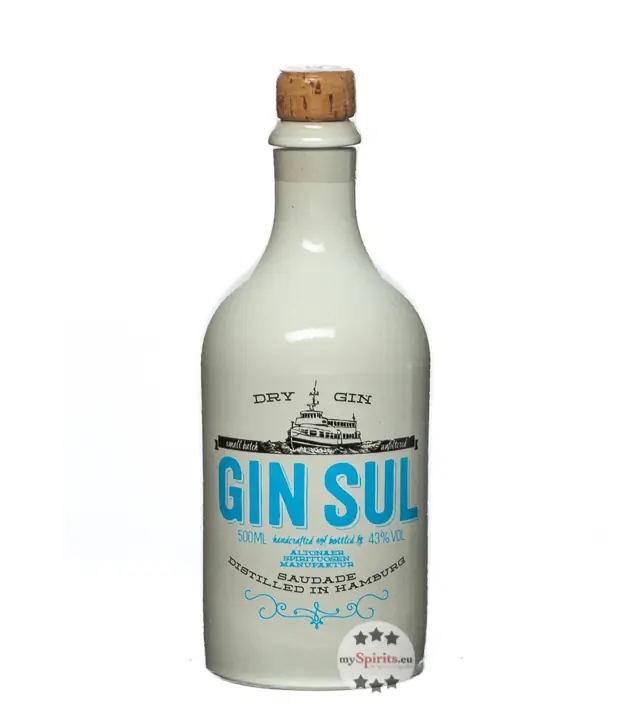 Gin Sul Dry Gin / 43 % vol / 0,5 Liter-Flasche