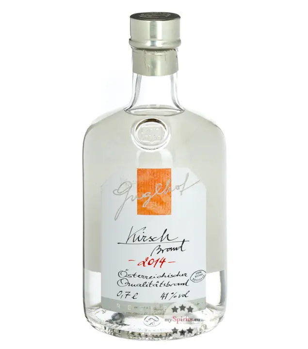 Guglhof: Kirsch Brand - Jahrgangsbrand / 42 % Vol. / 0,7 Liter - Flasche