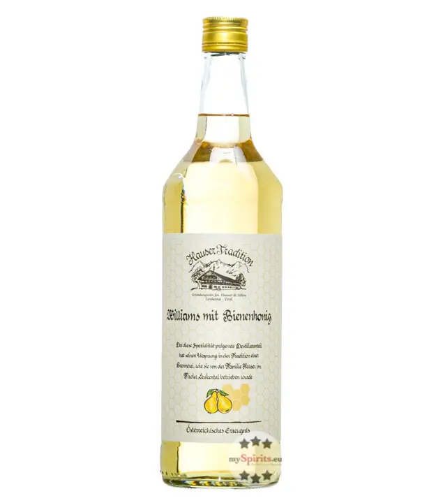 Hauser Tradition Willi mit Honig / 35% Vol. / 1 Liter (Flaschen)