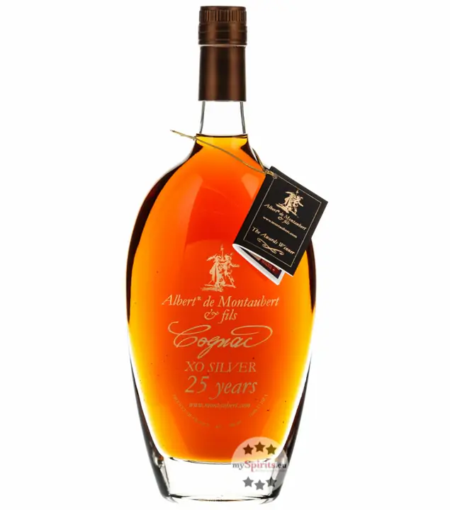 Albert de Montaubert - XO Silver 25 Years / 40% Vol. / 0,7 Liter - Flasche 