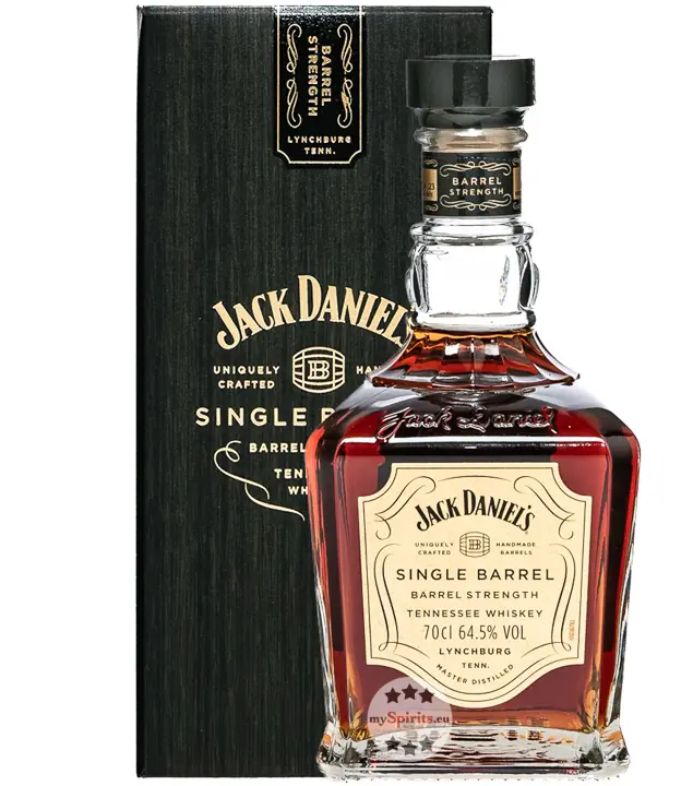 Jack Daniel's: Single Barrel Strength Tennessee Whiskey / 64,5 % vol / 0,7 Liter in Geschenkbox