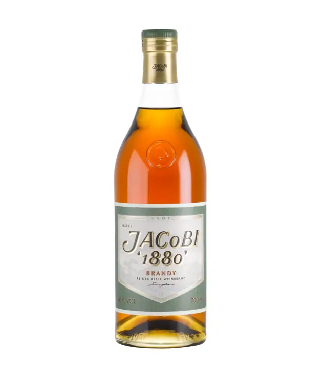 Jacobi: 1880 Brandy VSOP Alter Weinbrand / 41 % vol / 0,7 Liter-Flasche