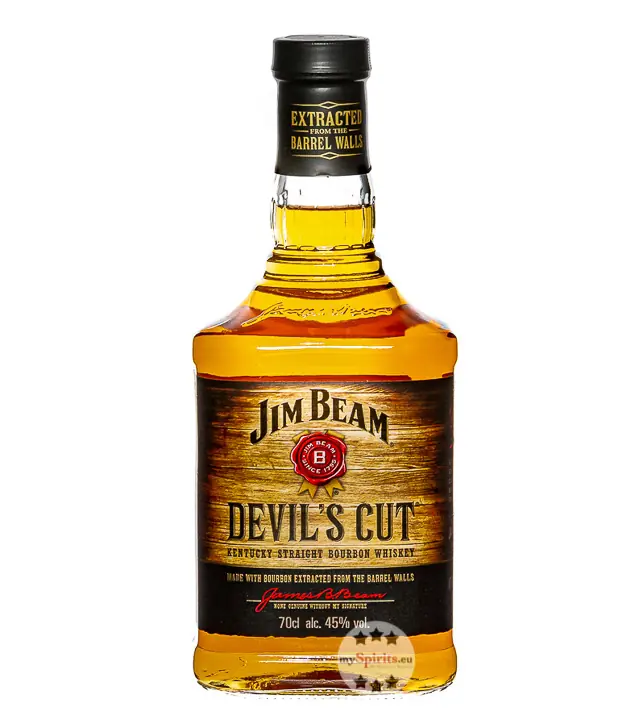 Jim Beam Devil’s Cut Kentucky Straight Bourbon Whiskey / 45 % Vol. / 0,7 Liter-Flasche