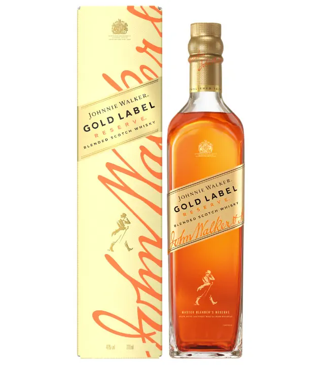 Johnnie Walker Gold Label Reserve Blended Scotch Whisky / 40 % vol. / 0,7 Liter-Flasche im Geschenk-Karton