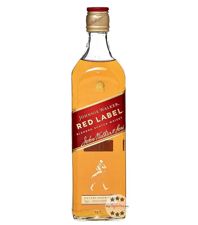 Johnnie Walker Red Label Blended Scotch Whisky / 40 % vol. / 0,7 Liter-Flasche