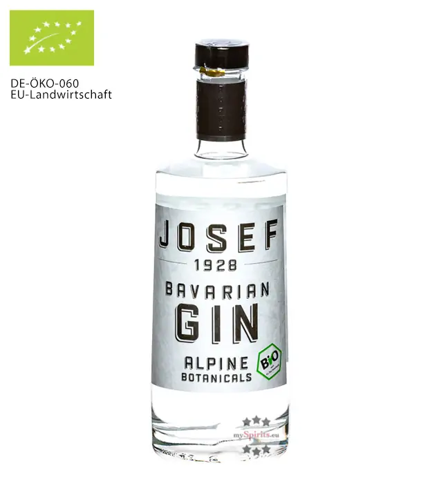 Lantenhammer Josef Gin Alpine Botanicals Bio / 42 % Vol. / 0,5 Liter-Flasche