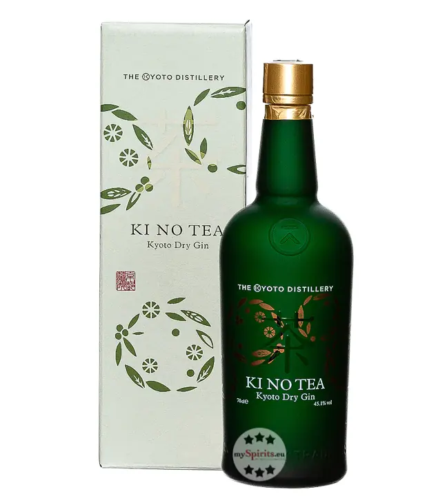 Ki No Tea Kyoto Dry Gin / 45,1 % Vol. / 0,7 Liter-Flasche in Geschenkkarton