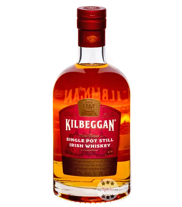 Kilbeggan Single Pot Still Irish Whiskey / 43 % Vol. / 0,7 Liter-Flasche