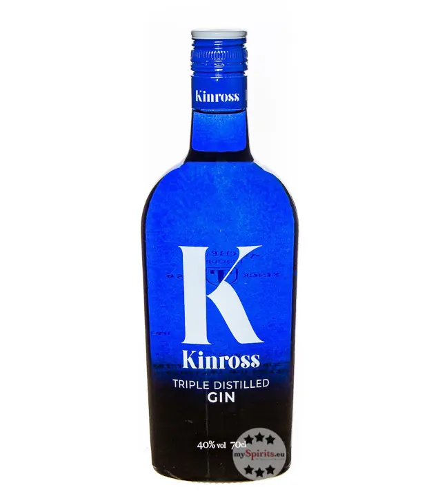 Kinross Gin Triple Distilled / 40 % Vol / 0,7 Liter-Flasche
