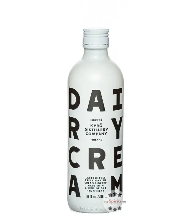 Kyrö Dairy Cream Likör / 16 % Vol. / 0,5 Liter-Flasche