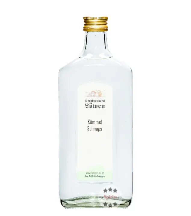 Löwen Kümmel Schnaps / 40 % Vol. / 0,5 Liter-Flasche