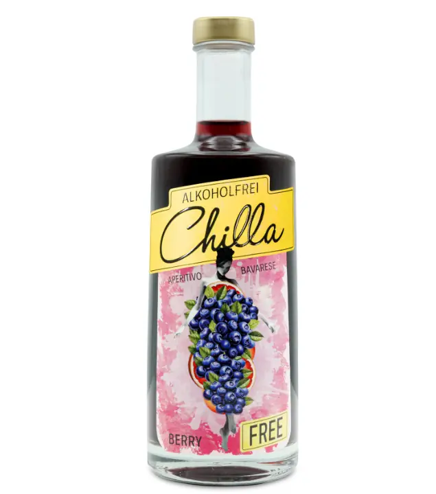 Lantenhammer Chilla Berry Free Aperitivo Bavarese alkoholfrei / 0 % vol / 0,5 Liter-Flasche