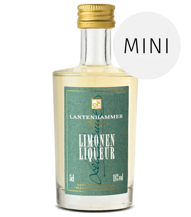 Lantenhammer: Limonenliqueur 18% Vol. / 0,05-Liter-Flasche