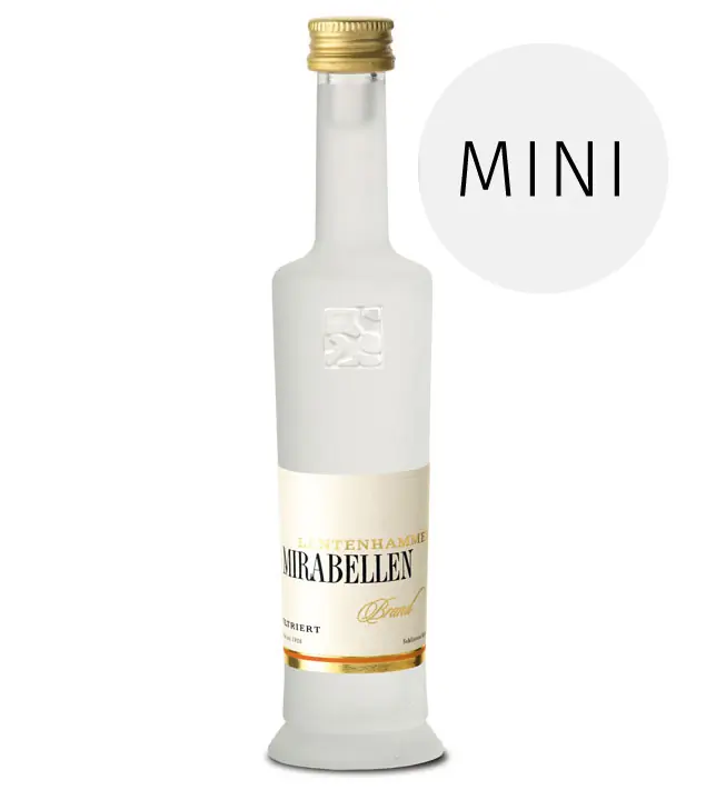 Lantenhammer: Mirabellenbrand unfiltriert 42% Vol. / 0,05-Liter-Flasche