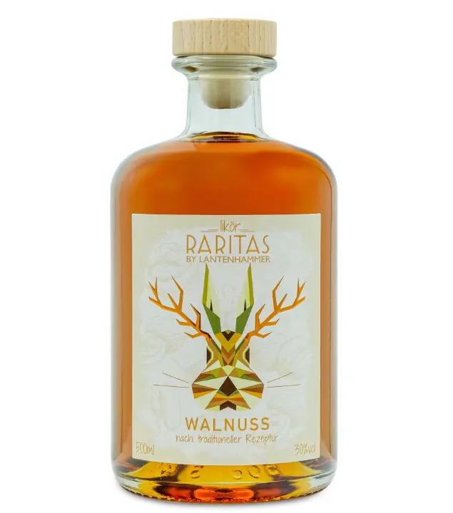Lantenhammer Walnussliqueur / 30 % Vol. / 0,5 Liter-Flasche