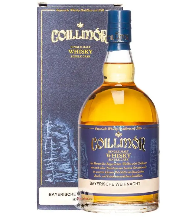 Liebl: Coillmor Peated Port Single Cask Whisky Bayerische Weihnacht / 46 % Vol. / 0,7 Liter-Flasche in Geschenkkarton