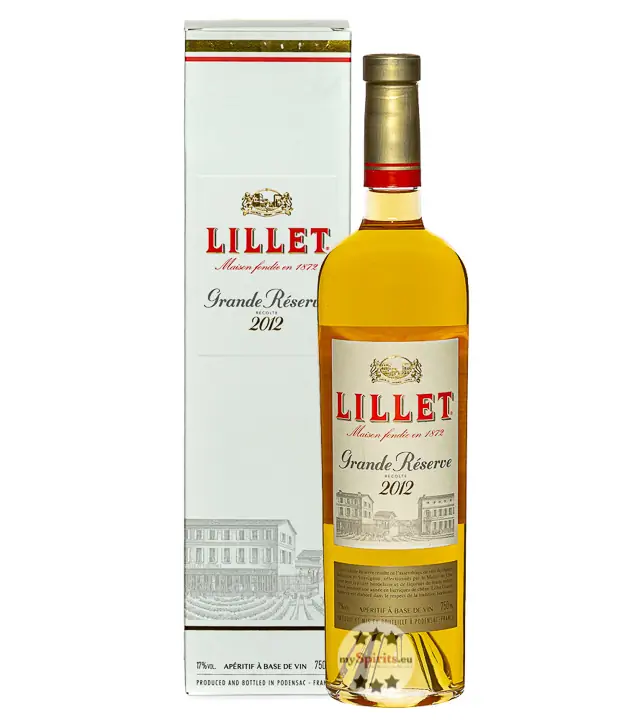 Lillet Grande Réserve Apéritif a Base de Vin / 17 % Vol. / 0,75 Liter-Flasche in Geschenkbox