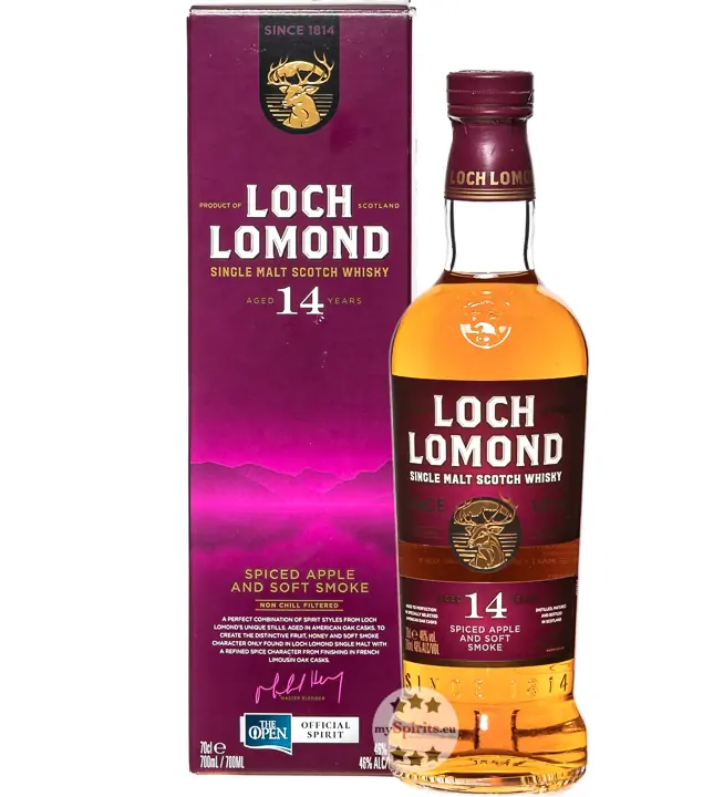 Loch Lomond 14 Years Single Malt Scotch Whisky / 46 % Vol. / 0,7 Liter-Flasche in Geschenkbox