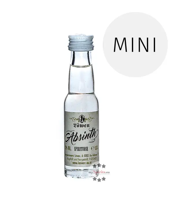 Löwen Absinth Miniatur / 51 % Vol. / 0,02 Liter-Flasche
