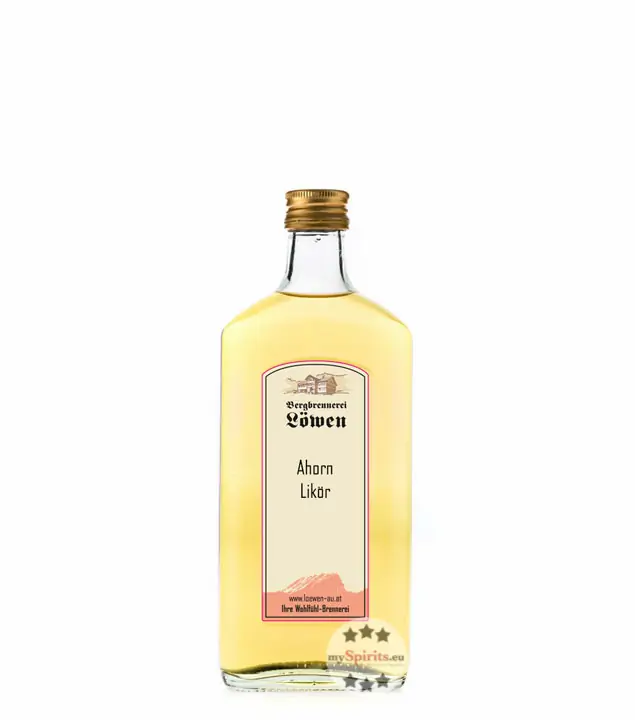 Löwen Ahorn Likör / 20 % Vol. / 0,2 Liter-Flasche