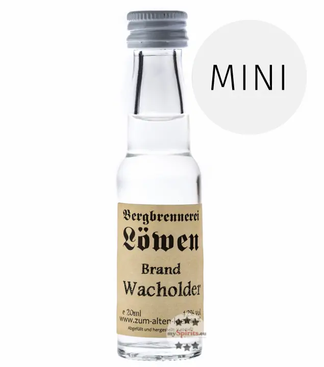 Löwen: Wacholder / 42% Vol. / 0,02 Liter - Flasche