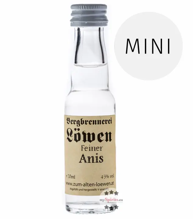 Löwen: Feiner Anis / 45% Vol. / 0,02 Liter - Flasche