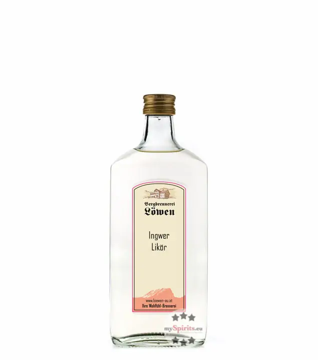 Löwen Ingwer Likör / 24 % Vol. / 0,2 Liter-Flasche
