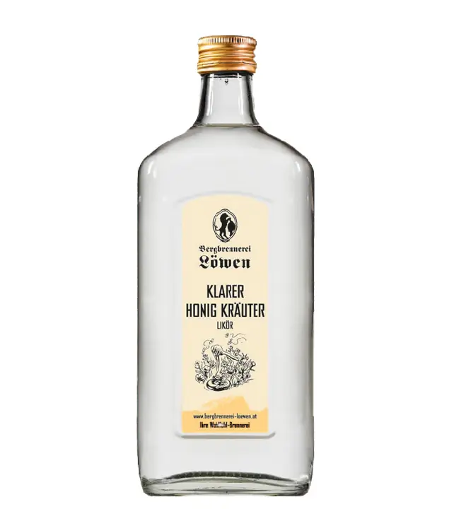 Löwen: Klarer Honig-Kräuter / 32% Vol. / 0,5 Liter - Flasche