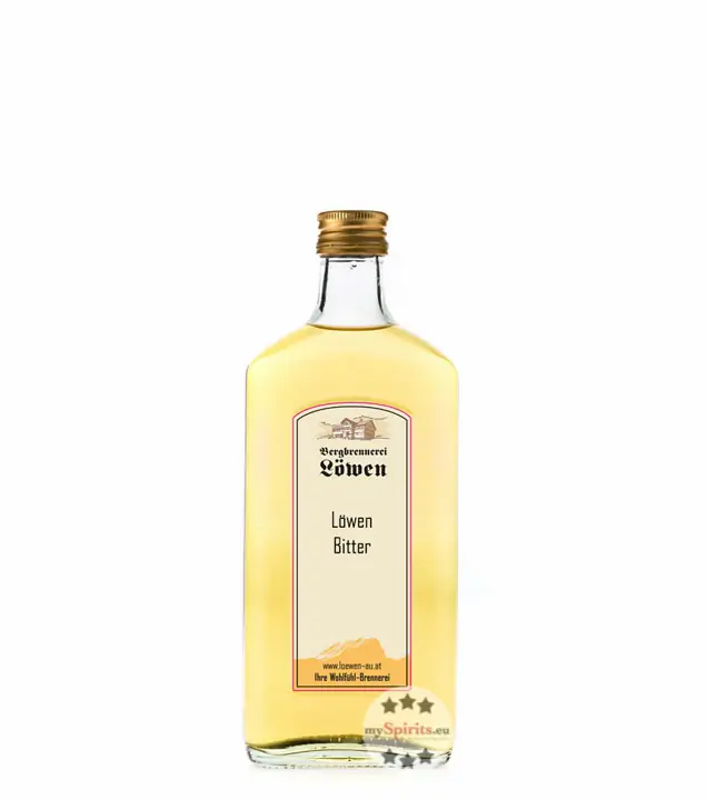 Löwen: Rehmer Löwen-Bitter / 32% Vol. / 0,2 Liter - Flasche
