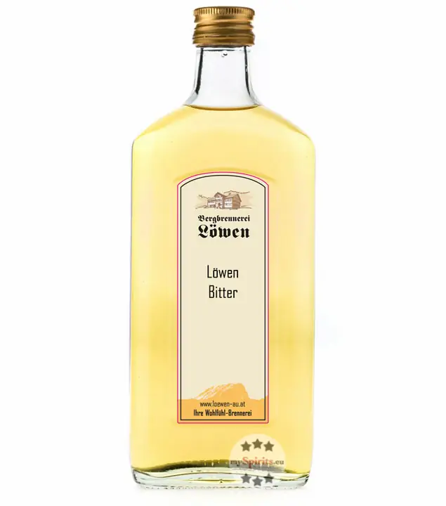 Löwen: Rehmer Löwen-Bitter / 32% Vol. / 0,5 Liter - Flasche