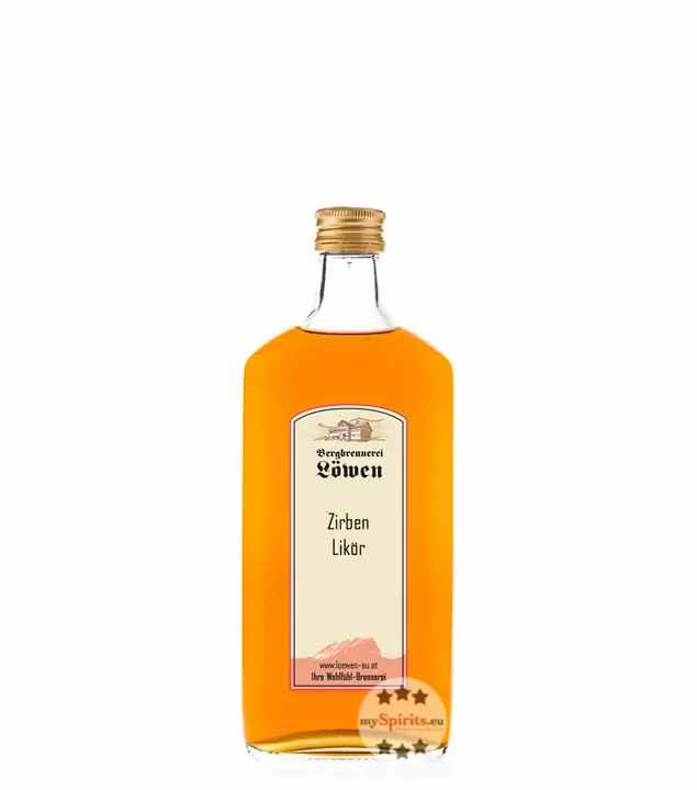 Löwen: Zirben-Likör / 25% Vol. / 0,2 Liter - Flasche