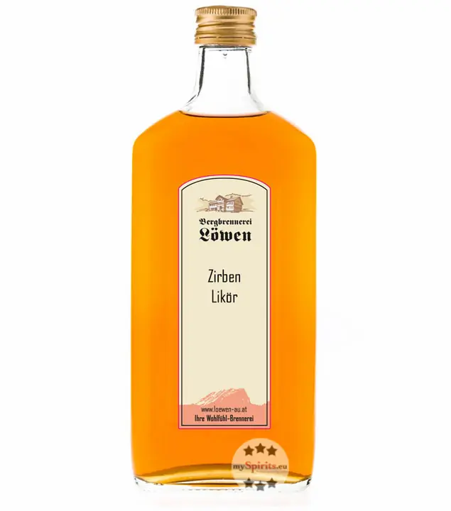 Löwen: Zirben-Likör / 25% Vol. / 0,5 Liter - Flasche